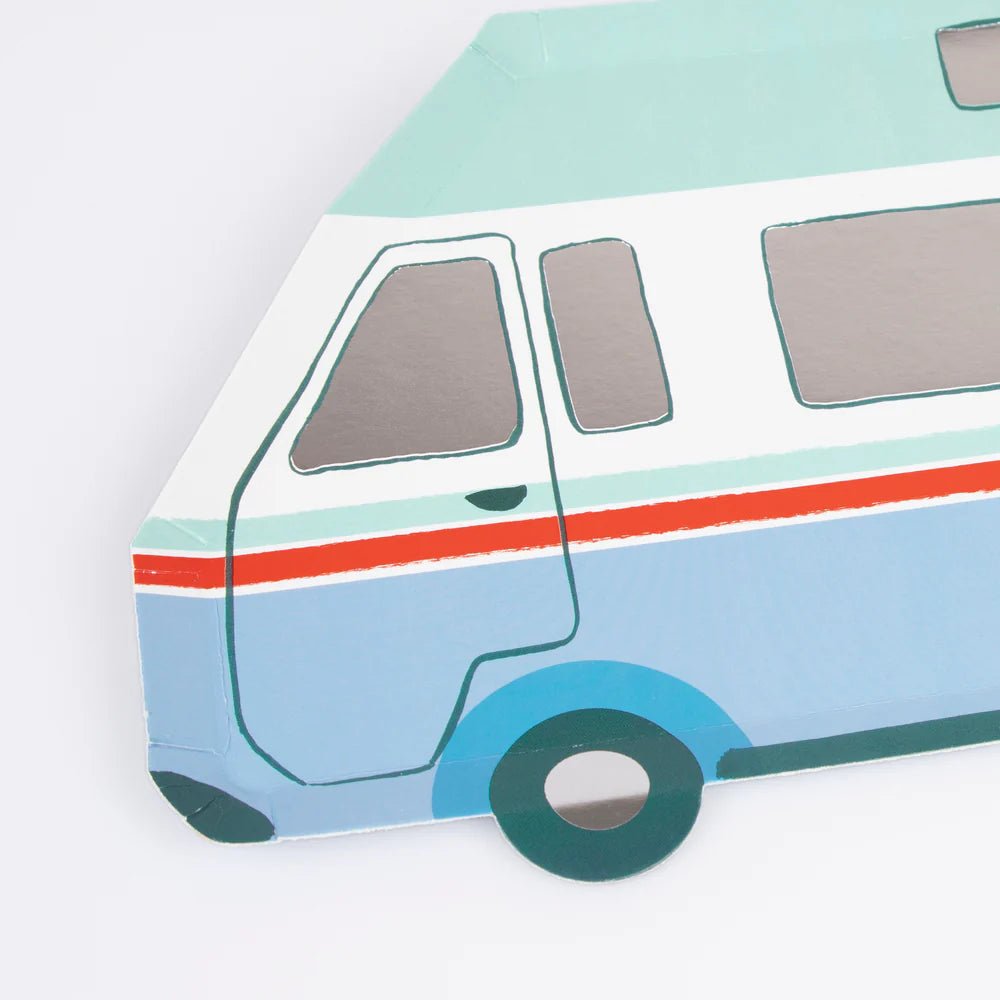 Outdoor Adventures Camper Van Plates (x 8)