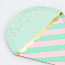 Ice Cream With Sprinkles Plates (x 8)
