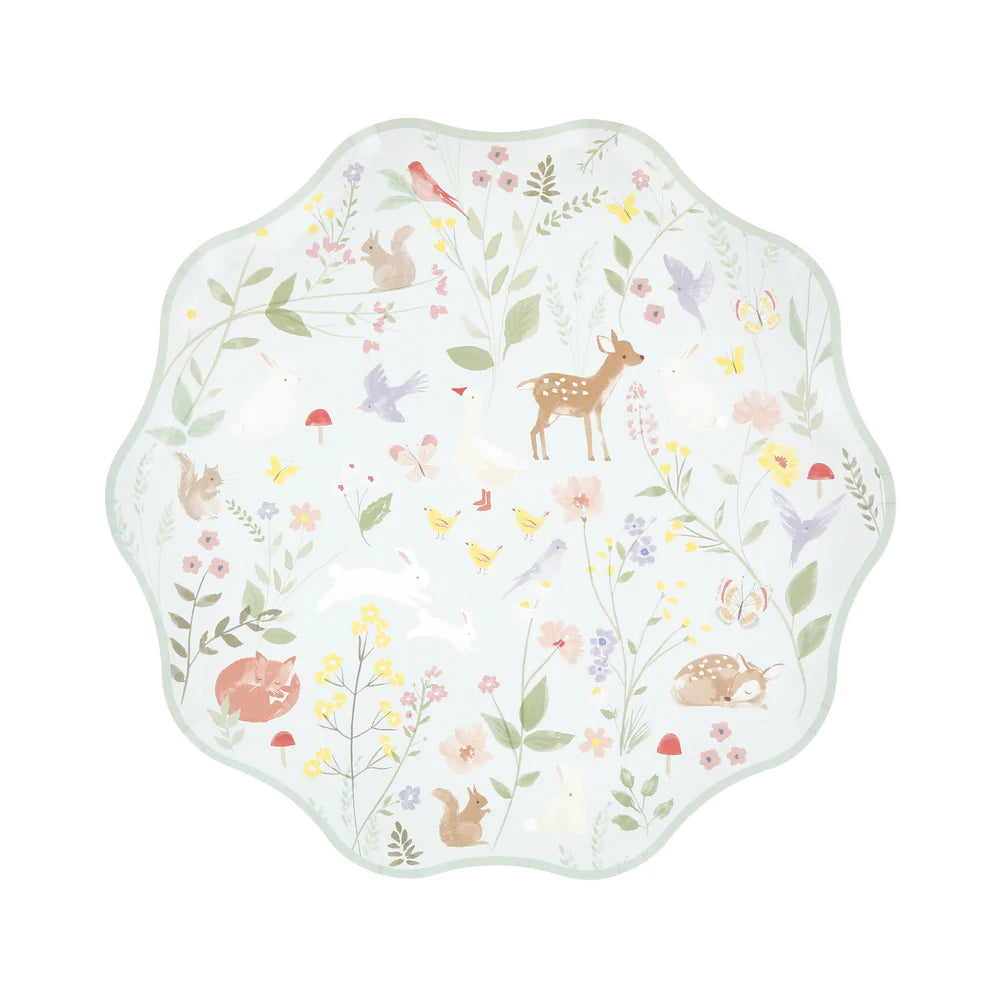 Little Animals Side Plates (x 8)