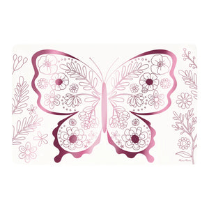 Butterflies & Flowers Coloring Placemats (x 8)