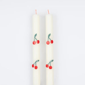 Cherry Table Candles