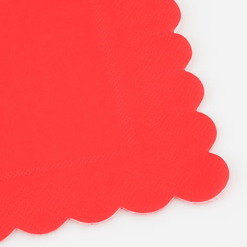 Berry Red Small Napkins