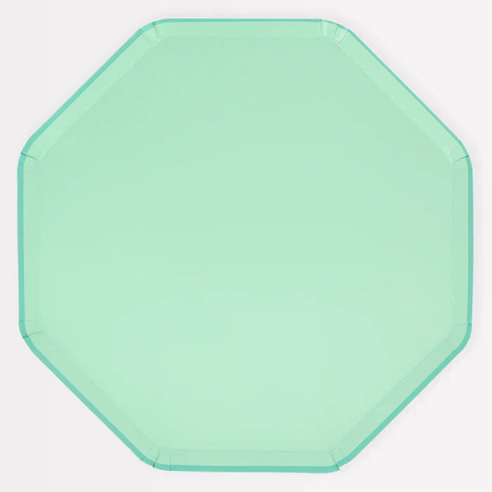 Sea Foam Green Side Plates (x 8)