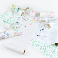 Wild Animals Colouring Roll