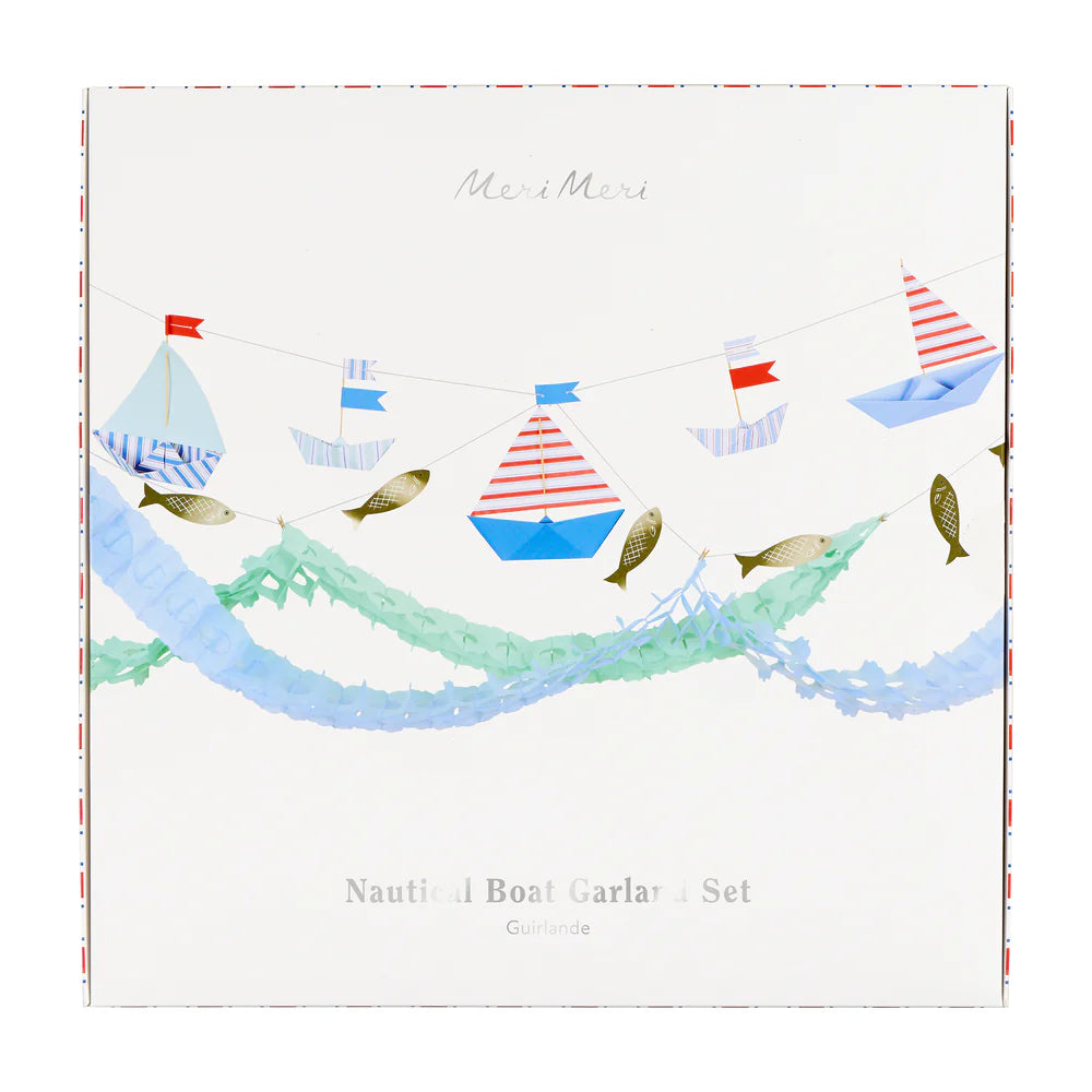 Nautical Boat Garland Set