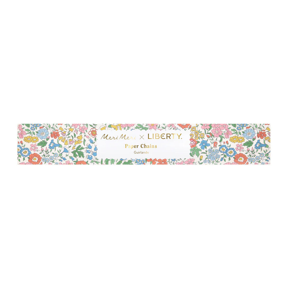 Meri Meri x Liberty Scalloped Paper Chains Set