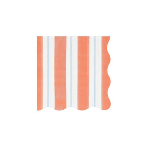 Preppy Stripe Small Napkins (x 16)
