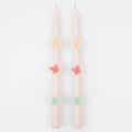 Butterfly Taper Candles (x 2)