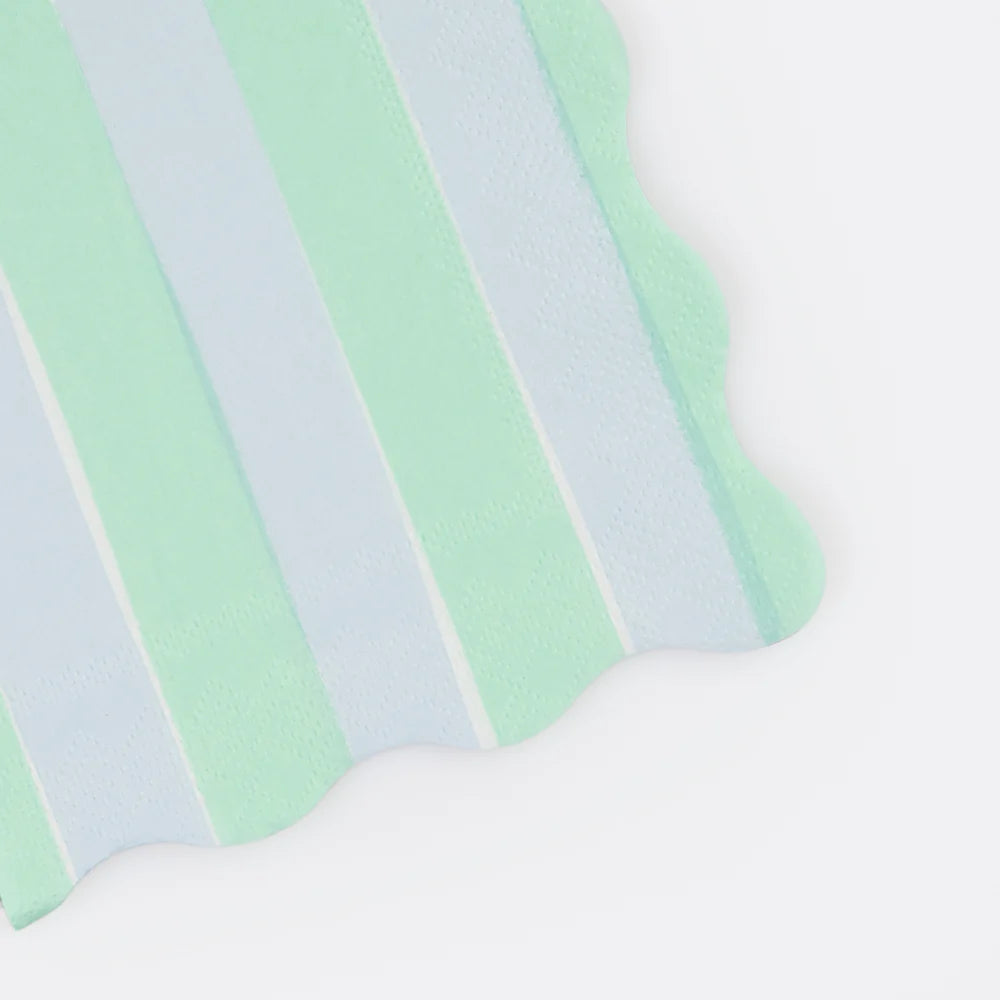 Pastel Stripe Small Napkins