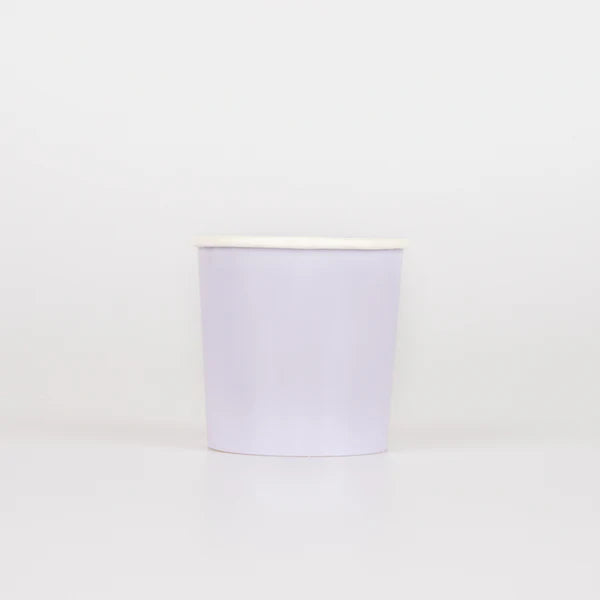 Periwinkle Tumbler Cups (x 8)