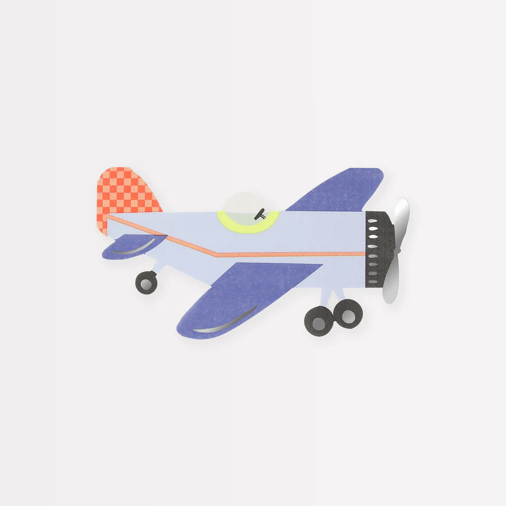 Plane Napkins (x 16)