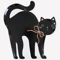Halloween Cat Shaped Plates