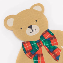Tartan Teddy Napkins