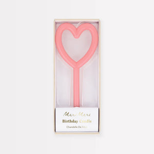 Slim Heart Candle