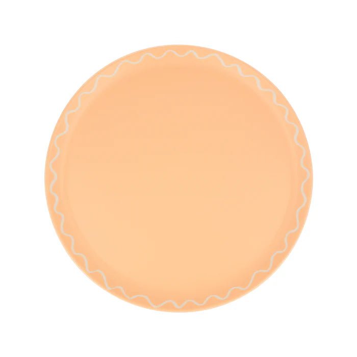 Mixed Set Recycled Plastic Small Plates (x 6)