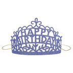 Happy Birthday Party Tiaras (x 8)