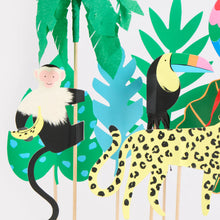 Jungle Jamboree Cake Toppers (x 8)