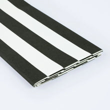Black Striped Tablecloth