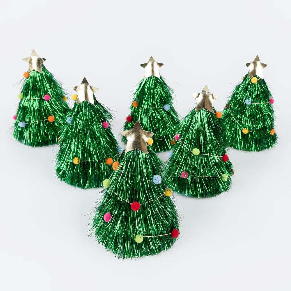 Tinsel Tree Party Hats