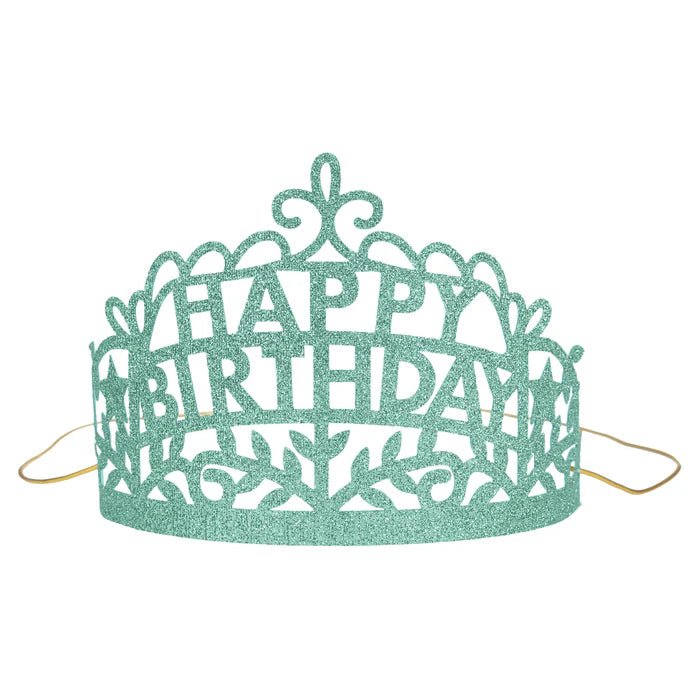 Happy Birthday Party Tiaras (x 8)