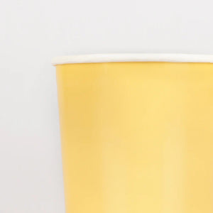 Lemon Sherbet Tumbler Cups (x 8)