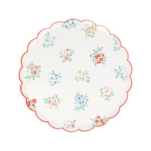 Ditsy Posy Scalloped Side Plates