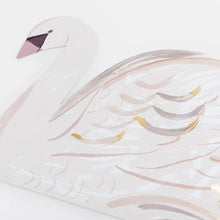 Swan Paper Placemats