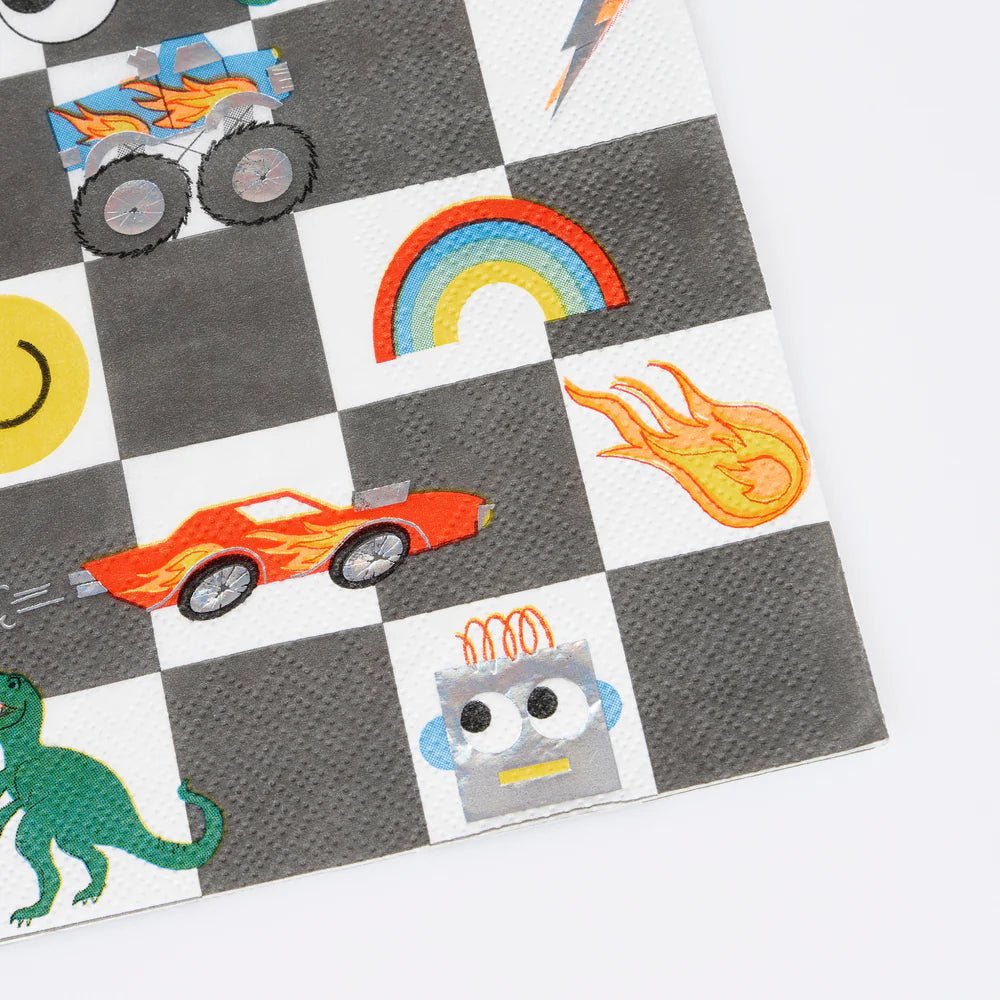Toybox Icon Large Napkins (x 16)