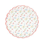 Ditsy Posy Scalloped Side Plates
