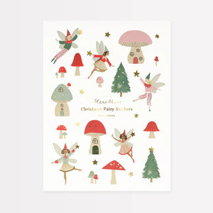 Christmas Fairy Sticker Sheets (x 10 sheets)