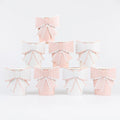 Scalloped Bow Cups (x 8)