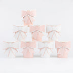 Scalloped Bow Cups (x 8)
