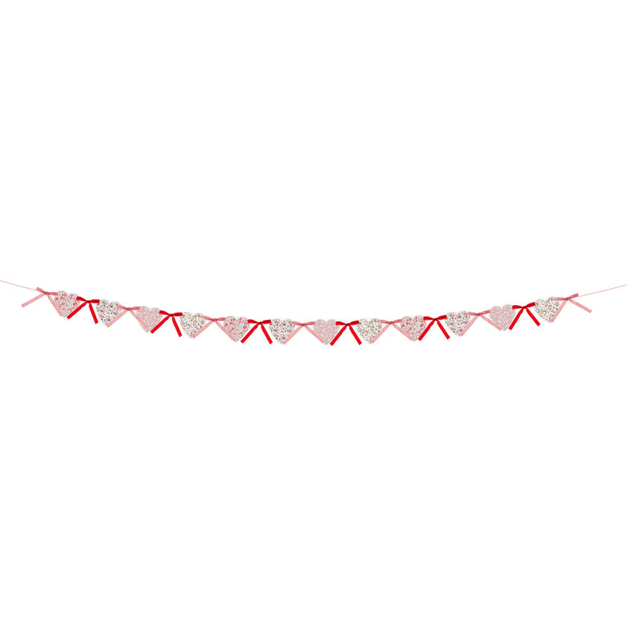 Meri Meri x Liberty Heart Garland