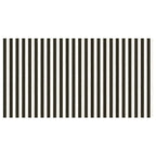 Black Striped Tablecloth