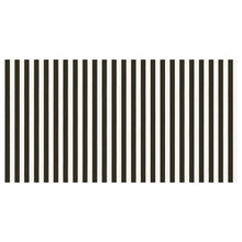 Black Striped Tablecloth