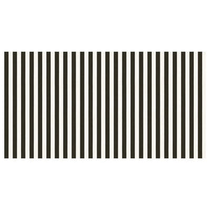 Black Striped Tablecloth