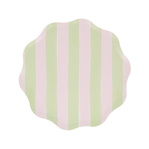 Pastel Stripe Side Plates