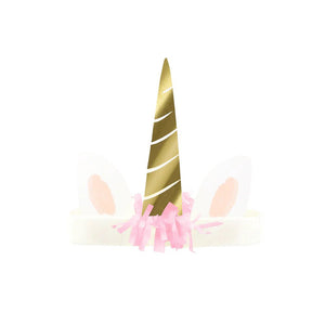 Meadow Unicorns Horn Headbands (x 8)
