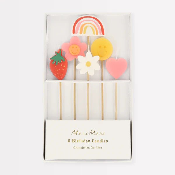 Happy Face Icon Candles
