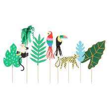 Jungle Jamboree Cake Toppers (x 8)