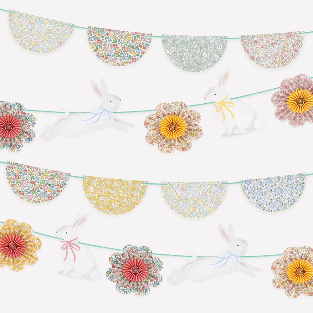 Meri Meri x Liberty Bunny Garland Set