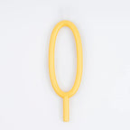 Slim Number 0 Candle