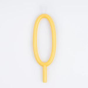 Slim Number 0 Candle