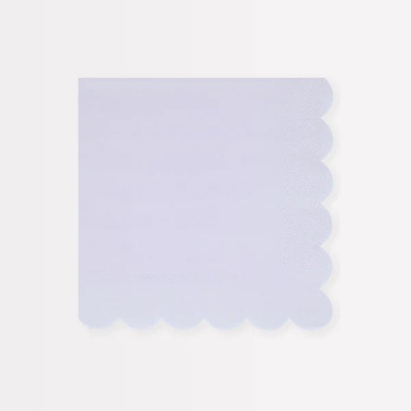 Periwinkle Large Napkins ( x 16)