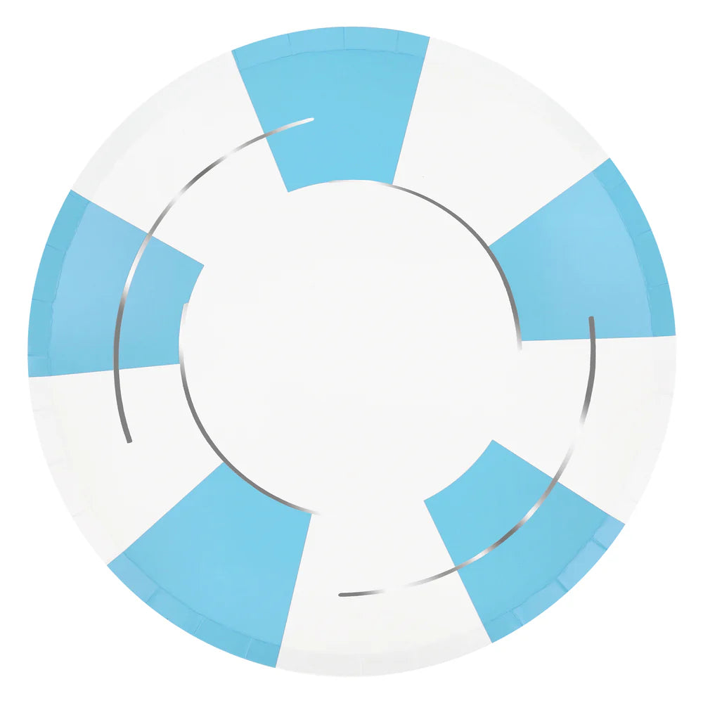 Pool Float Dinner Plates (x 8)