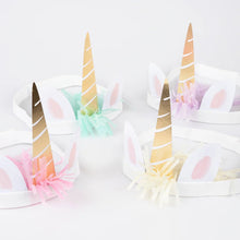 Meadow Unicorns Horn Headbands (x 8)