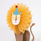Honeycomb Lion Blank Card