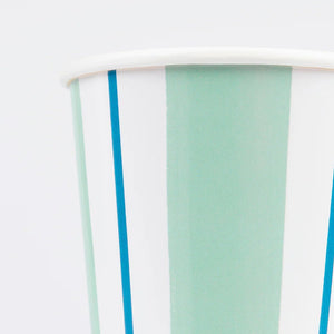 Preppy Stripe Cups