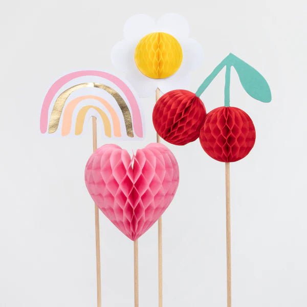 Icons Cake Toppers (x4)