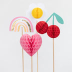 Icons Cake Toppers (x4)
